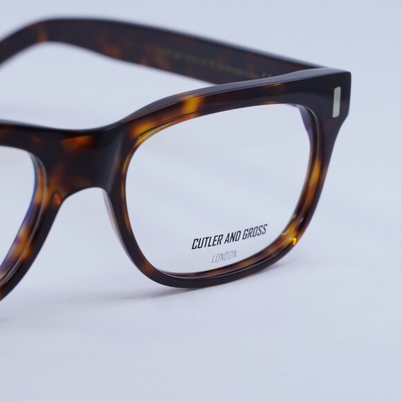 🕶️ New Cutler and Gross CGOP136258 002 Eyeglasses - Havana Frame 58mm - Picture 5 of 9